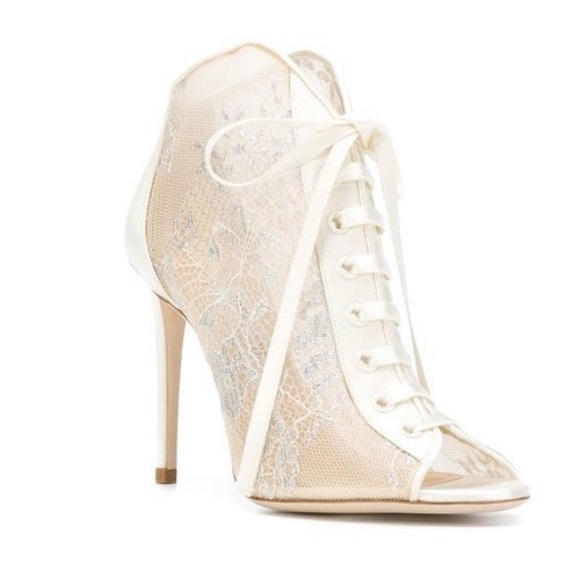 Jimmy choo lace booties Clearance